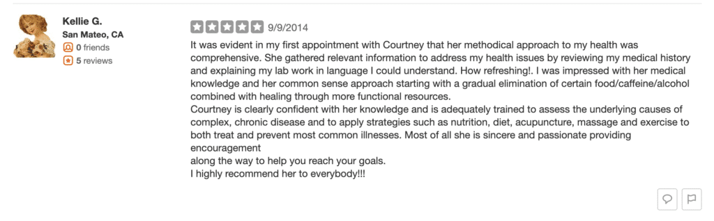 Client Reviews Kellie
